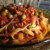 Tagliatelle al rag� e piselli